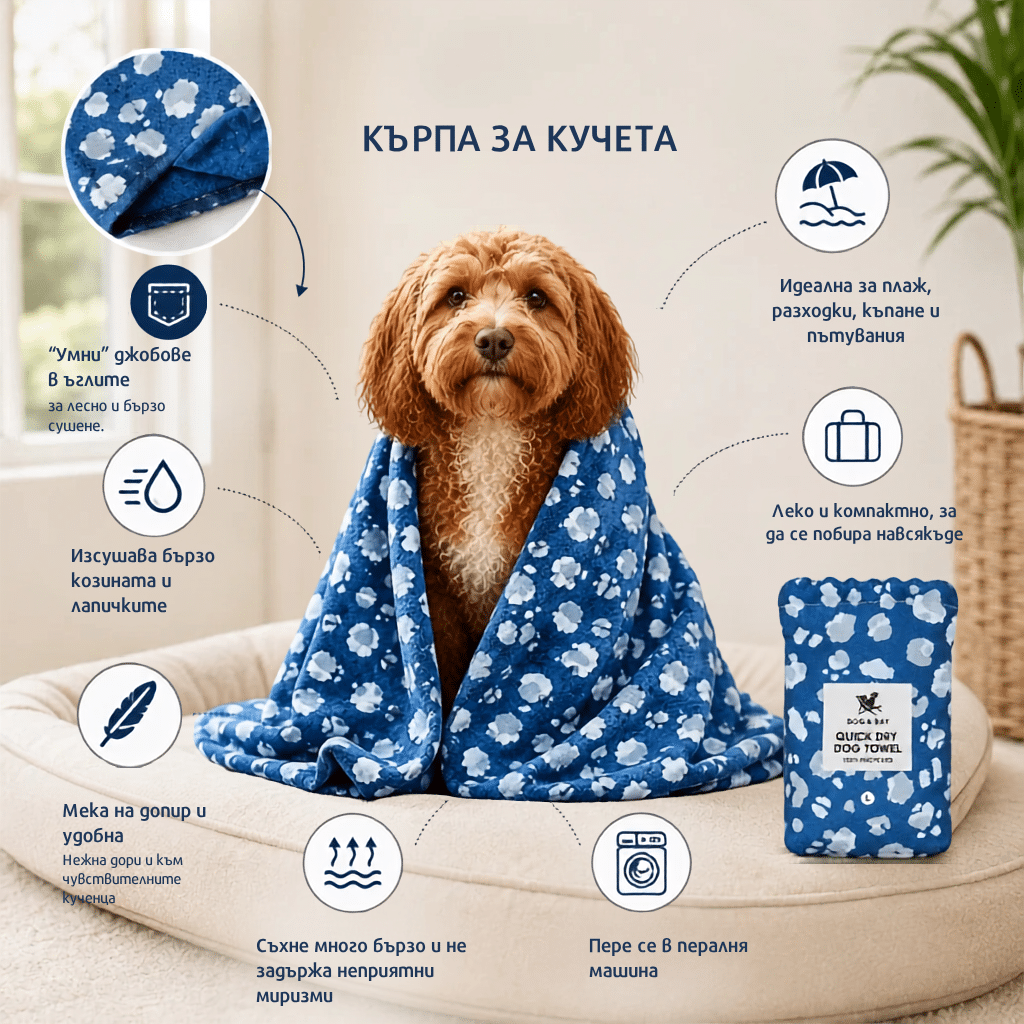 Dock & Bay Dog Towel
