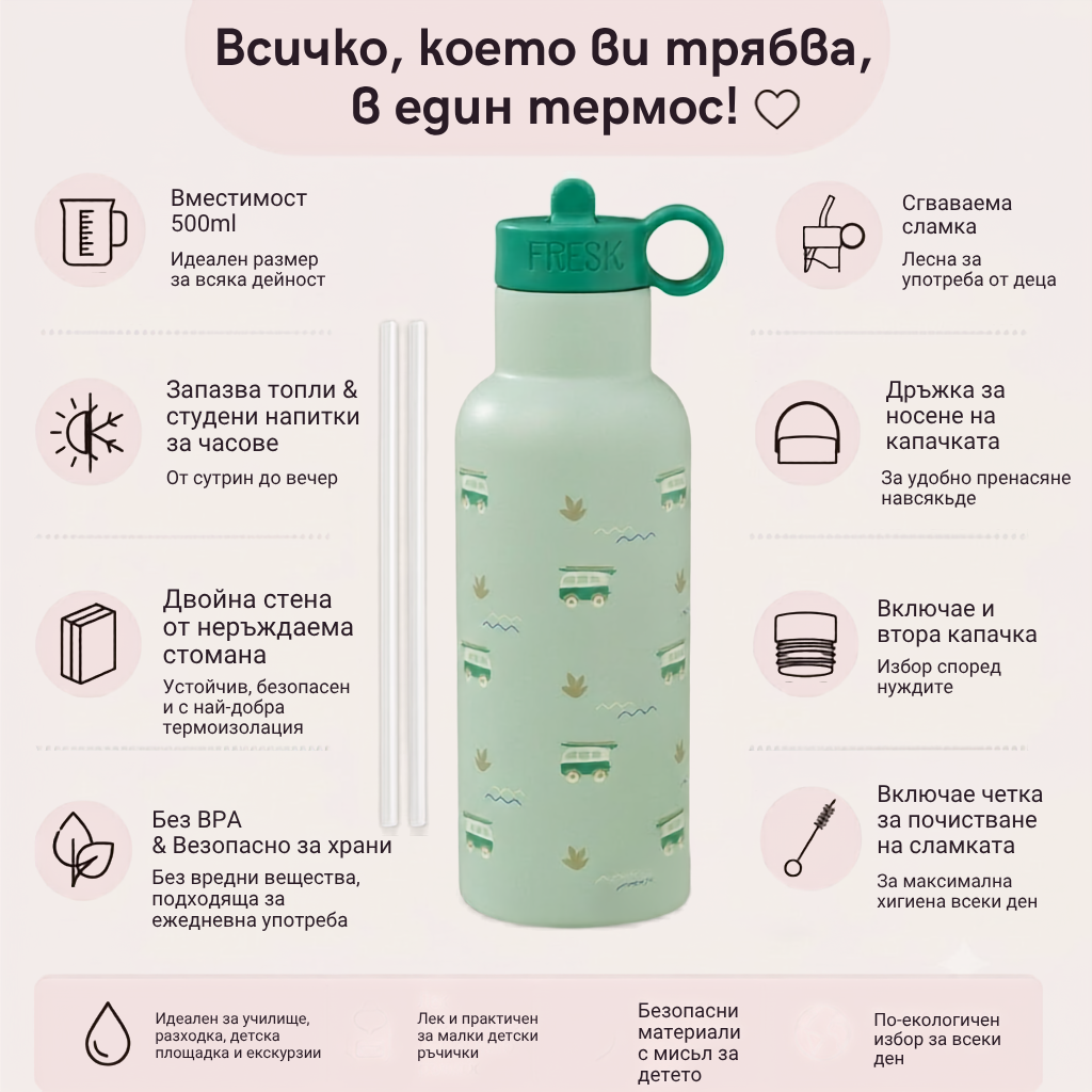 Термос Fresk 500 мл