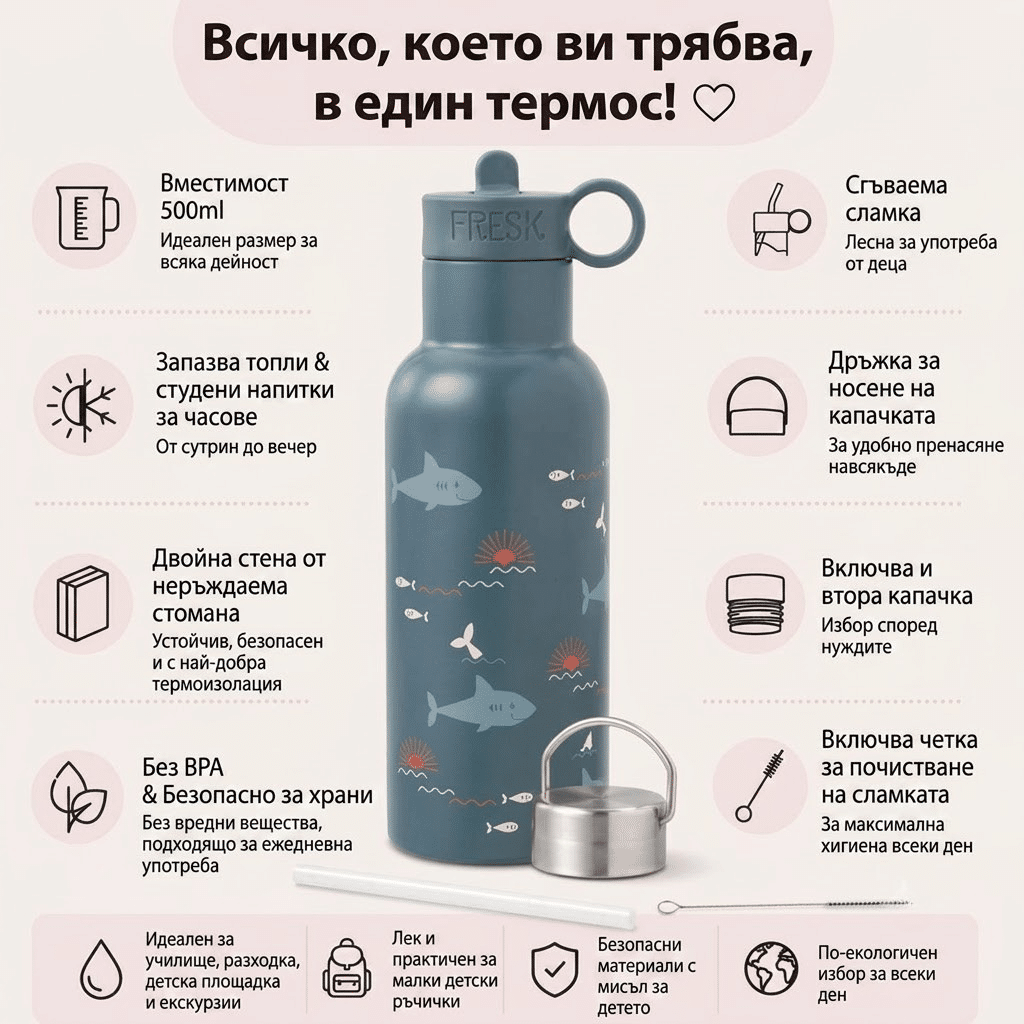 Термос Fresk 500 мл