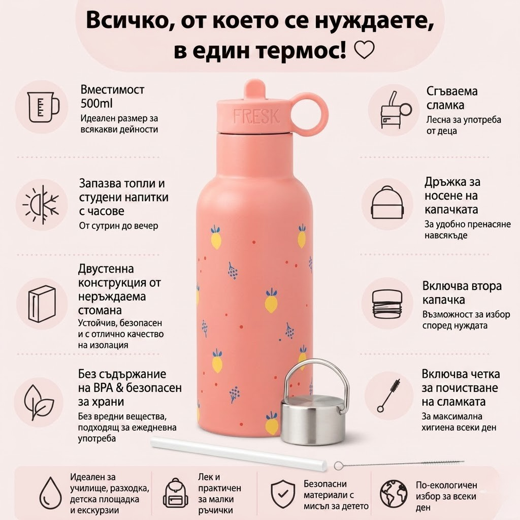 Термос Fresk 500 мл