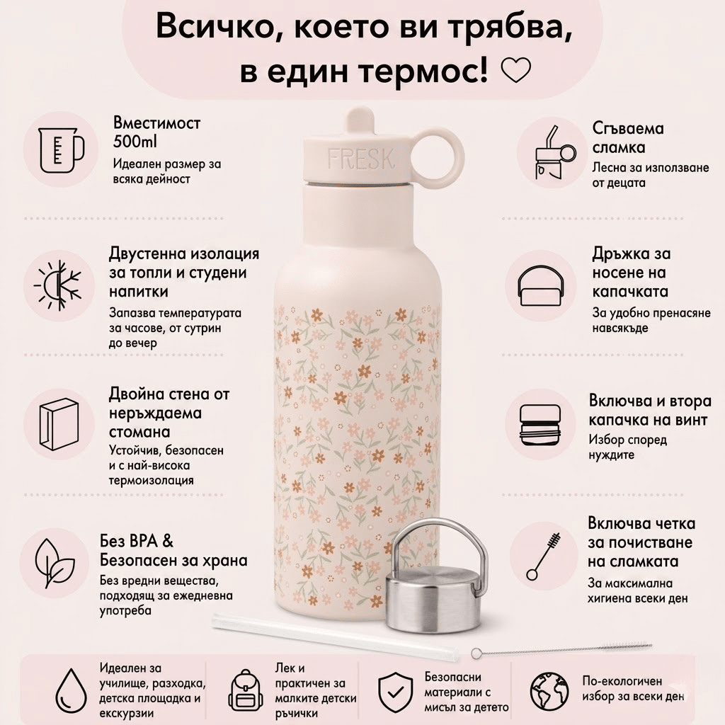 Термос Fresk 500 мл